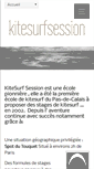 Mobile Screenshot of kitesurfsession.com